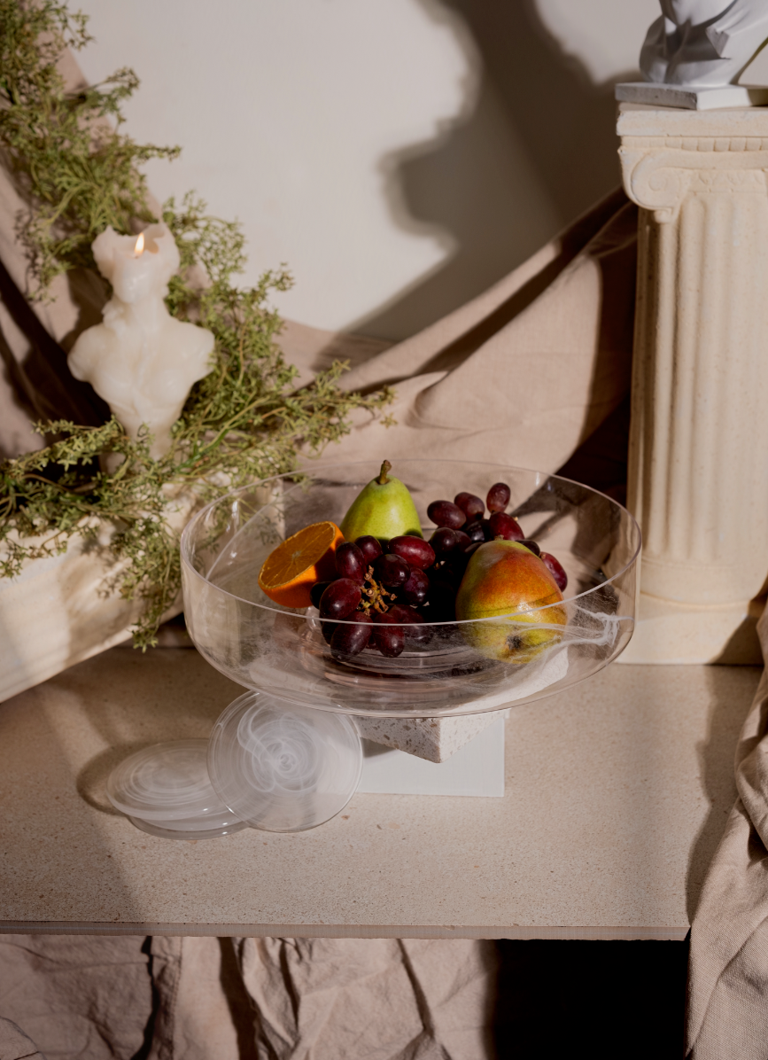 Alabaster Serving Bowl