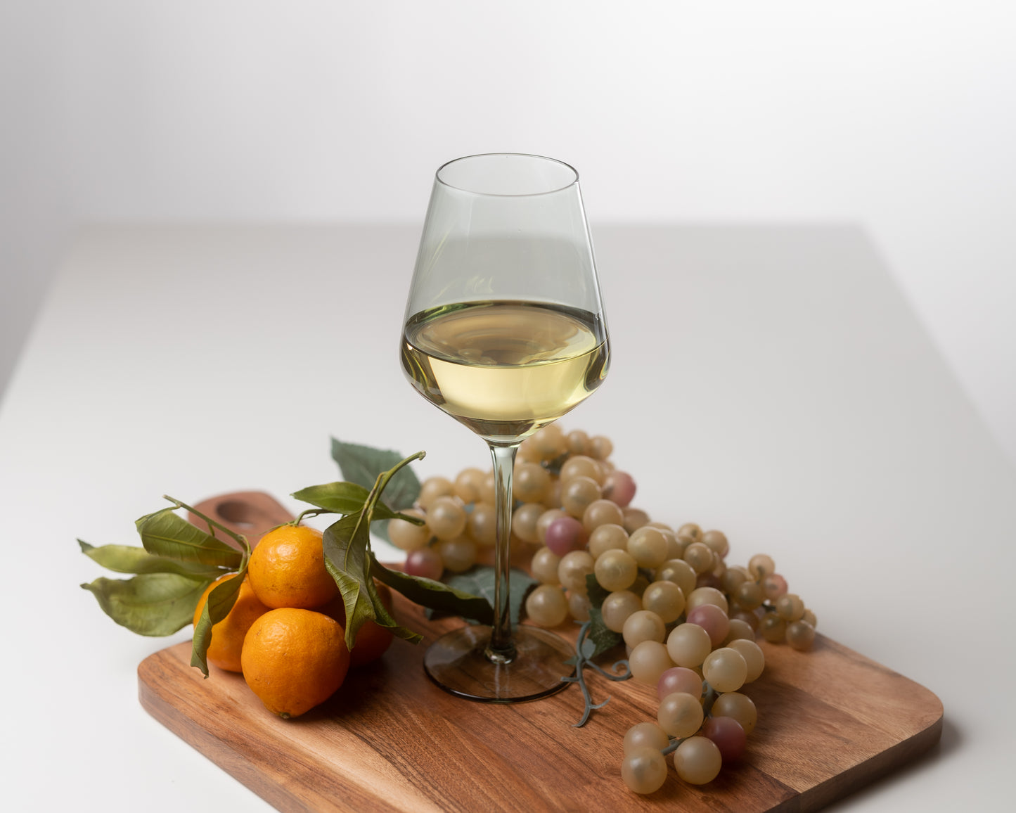 Light Blue Sea Wine Glass