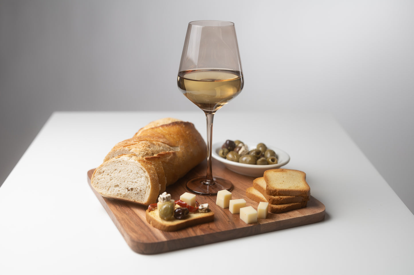 Smokey Sand Wine Glass