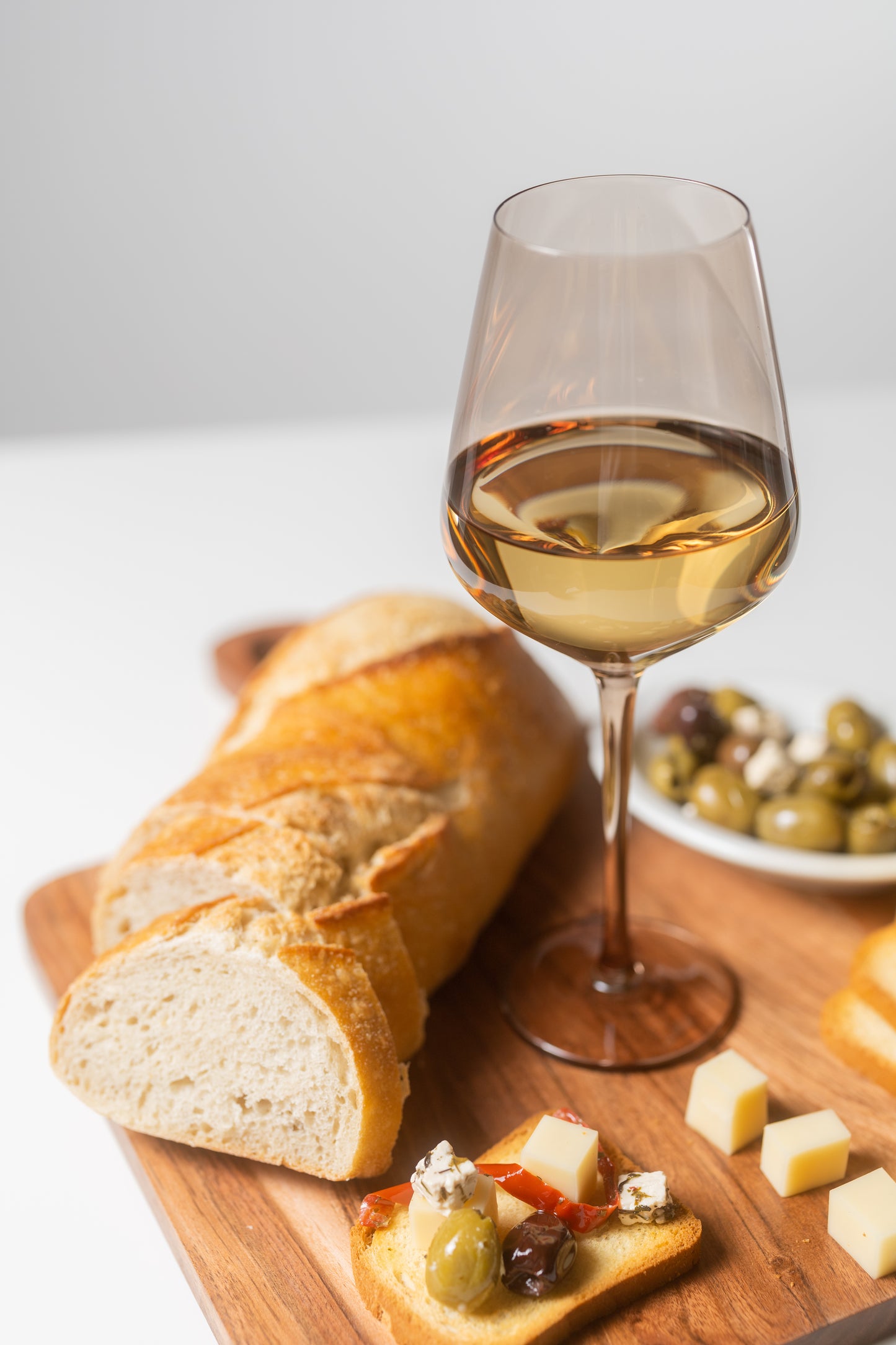 Smokey Sand Wine Glass