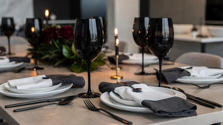 Black Wine Glasses: Bold Style, Real Benefits