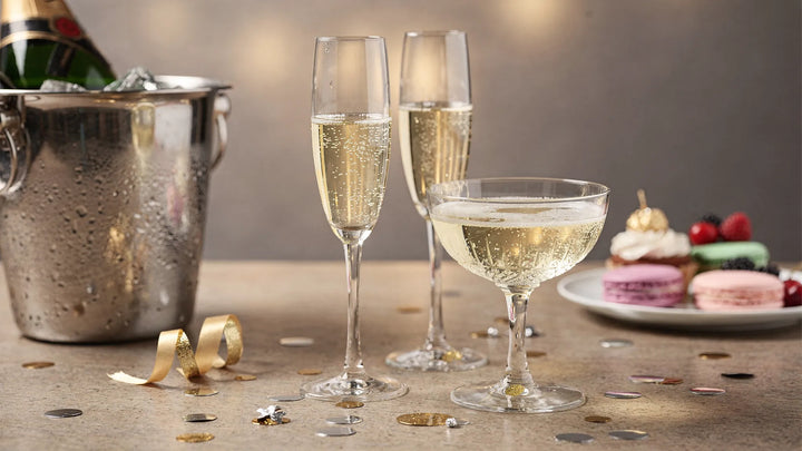 Champagne Coupes vs Flutes: When to Use Each