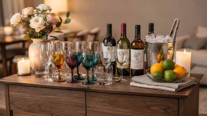 Types of Glassware: A Simple Guide for Hosts