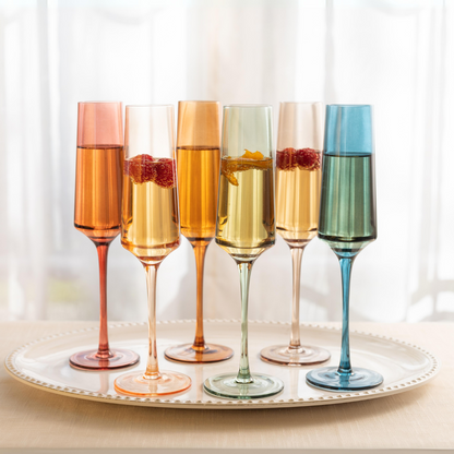 Entire Collection of Jewel Toned Glassware Bundle