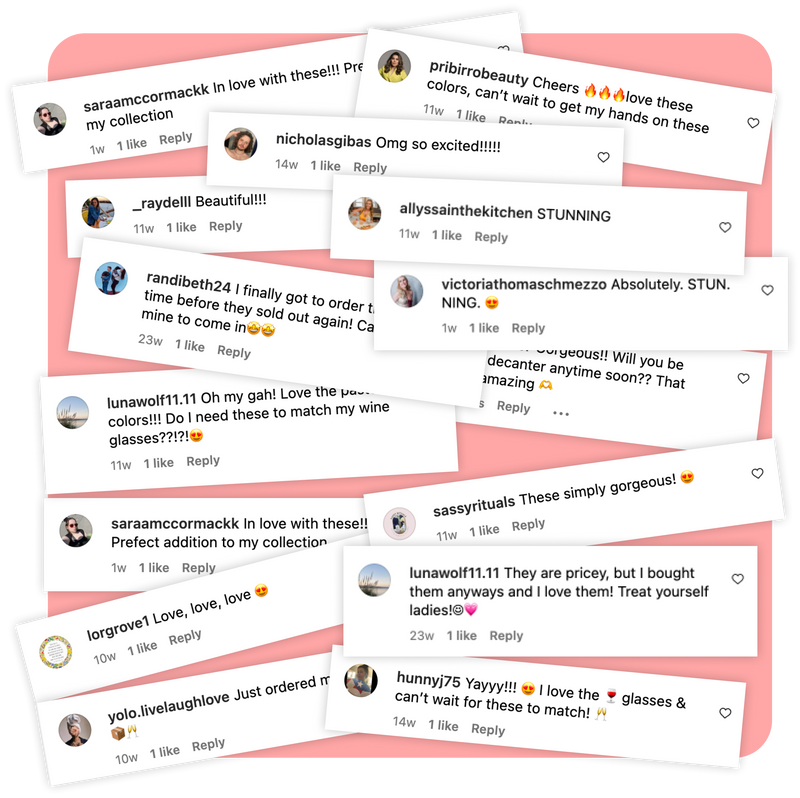 See How Others Are Loving Their Saludi Wine Glasses