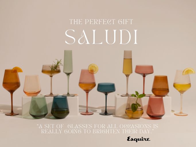 old) Now $87.74 - Set of 6 Dark Rose Color Wine Glasses – Saludi
